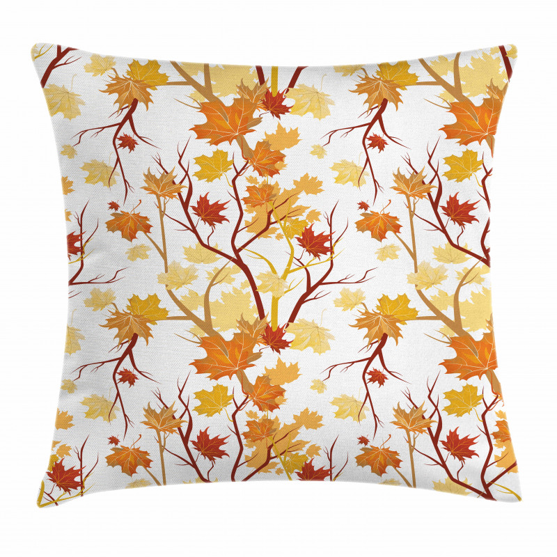Autumn Season Elements Nature Pillow Cover