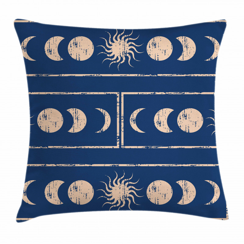 Sun Moon Astrology Pillow Cover