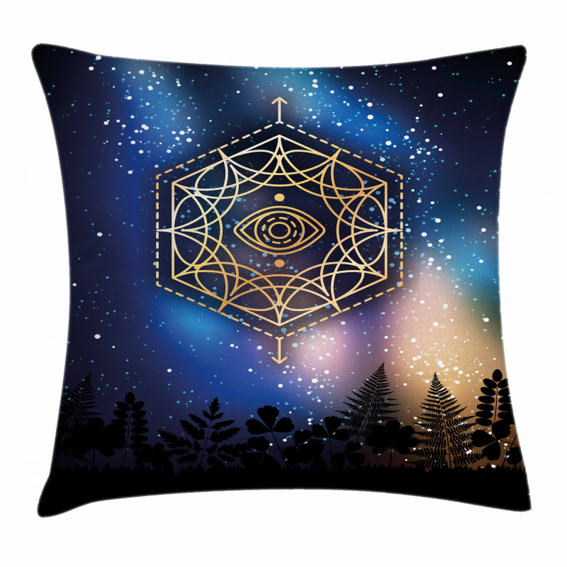 Third Eye Milky Way Pillow Cover