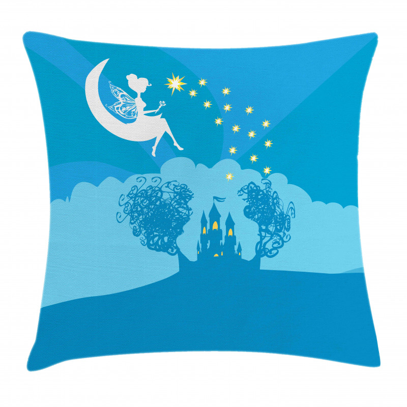 Fairy Tale Princess Girl Pillow Cover