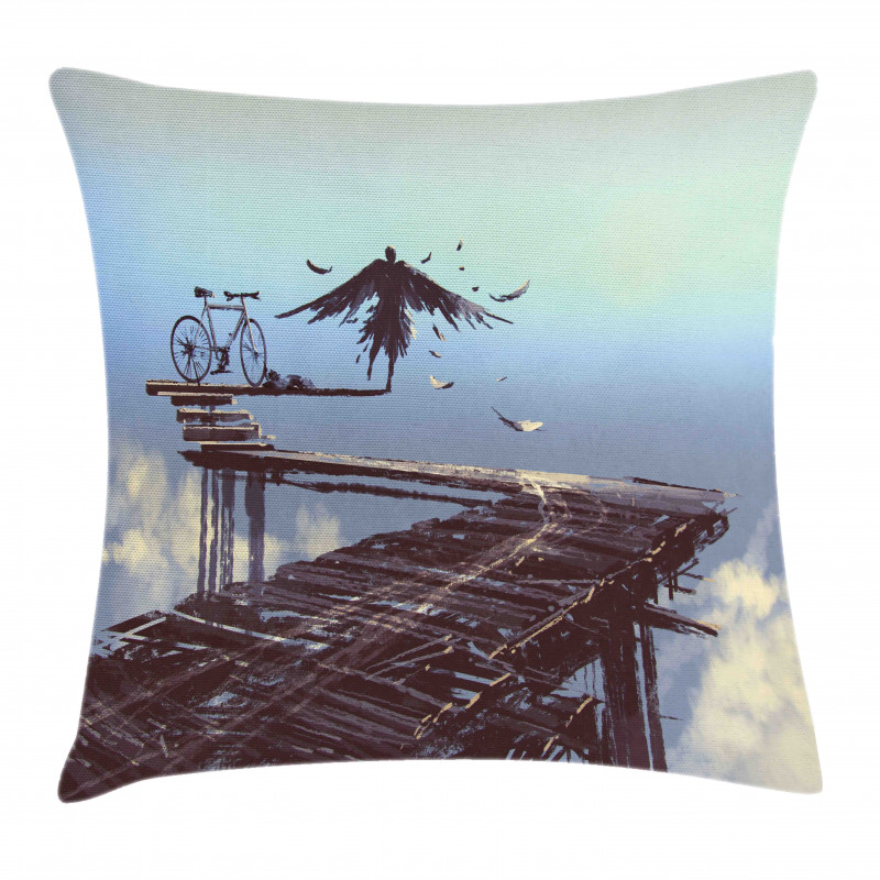 Eagle Birdman Fantasy Pillow Cover