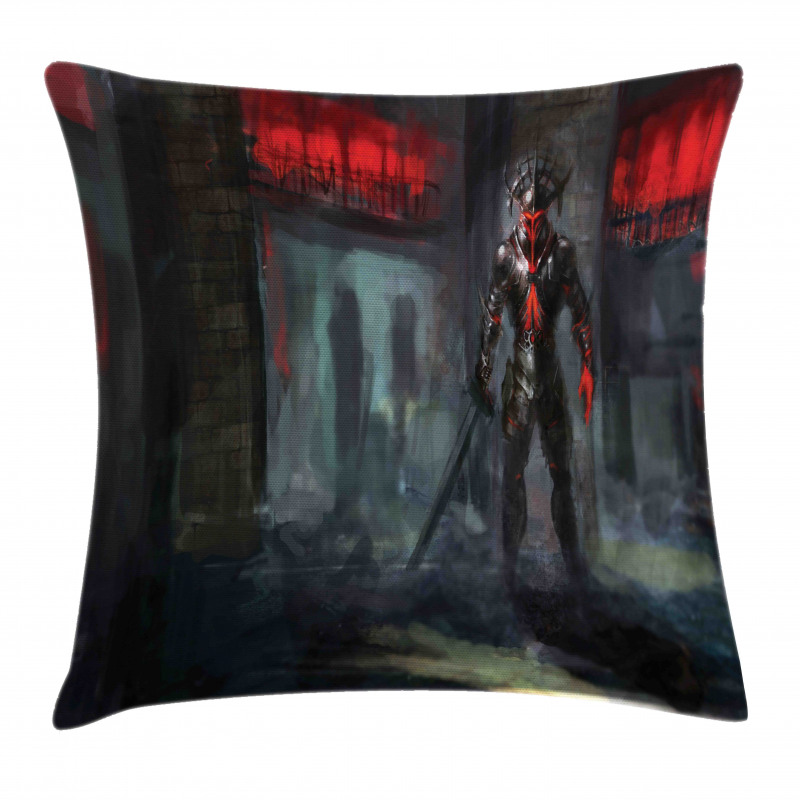 Fantasy Building Gothic Pillow Cover