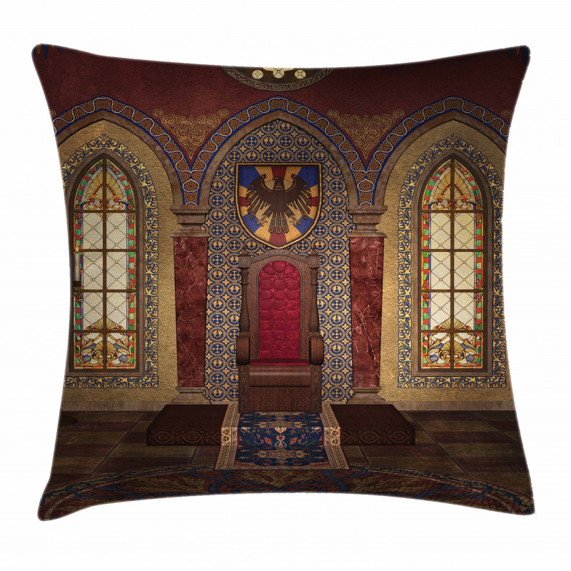 Medieval Palace Pillow Cover