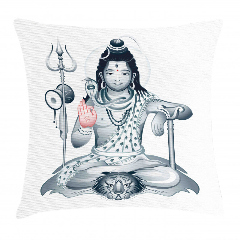 Supreme Figure Meditation Pillow Cover