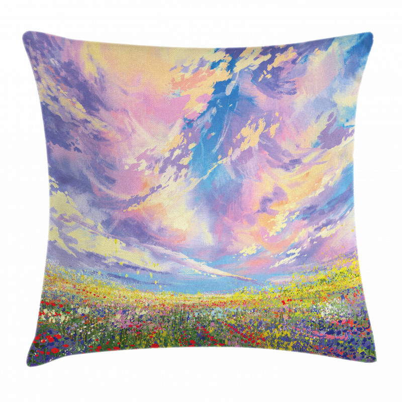Surreal Dreamy Sky Pillow Cover