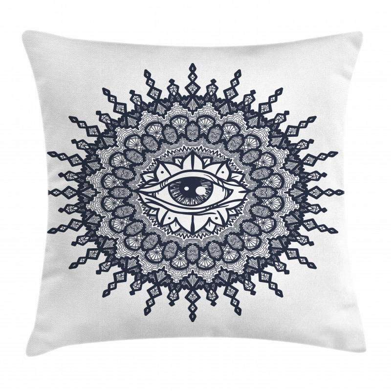 Traditional Mandala Art Pillow Cover