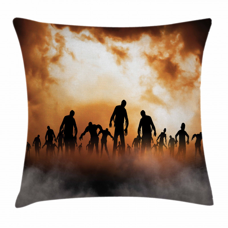Zombies Misty Pillow Cover