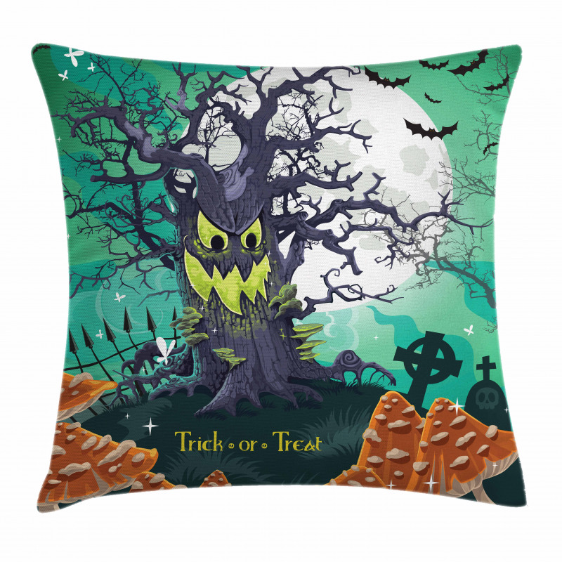 Spooky Tree Pillow Cover