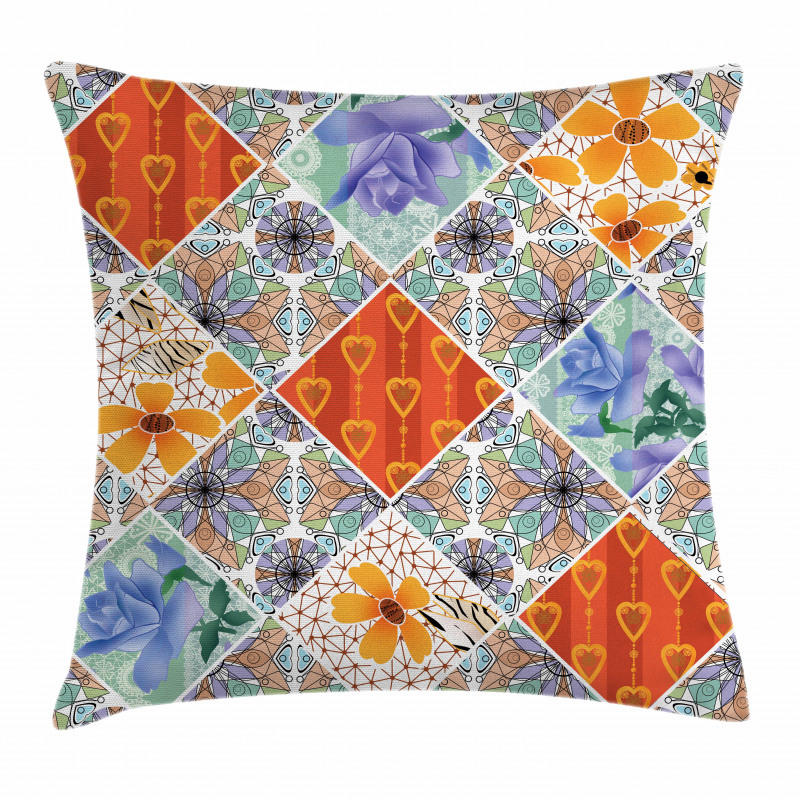 Flower Feminine Summer Pillow Cover