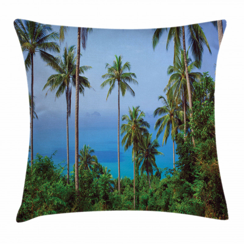 Ocean Jungle Beauty Pillow Cover