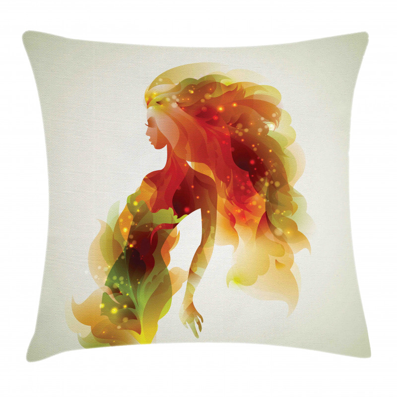 Girl Abstract Lady Pillow Cover