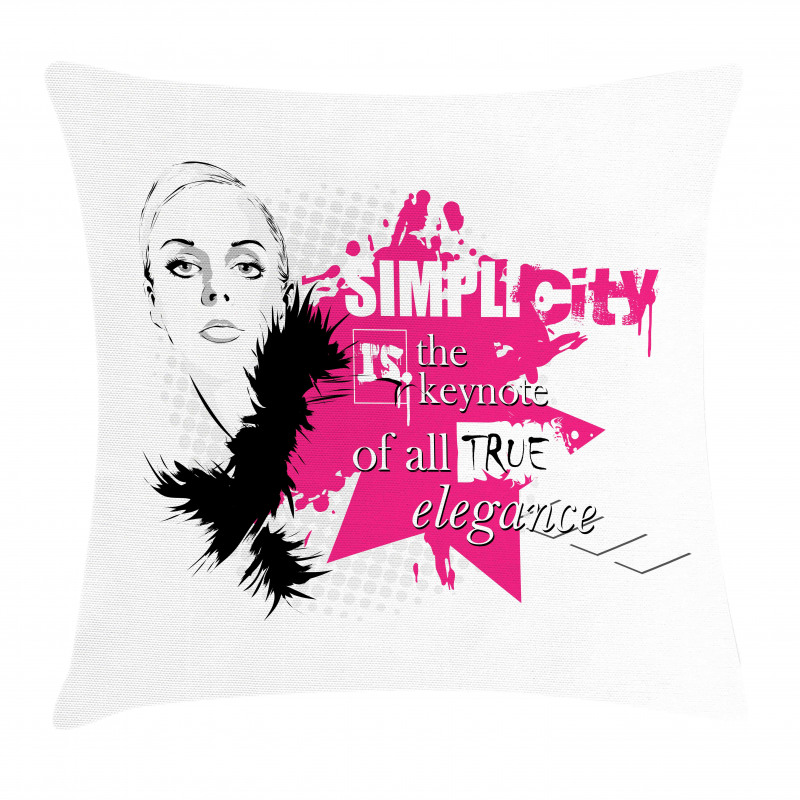 Inspirational Vogue Pillow Cover