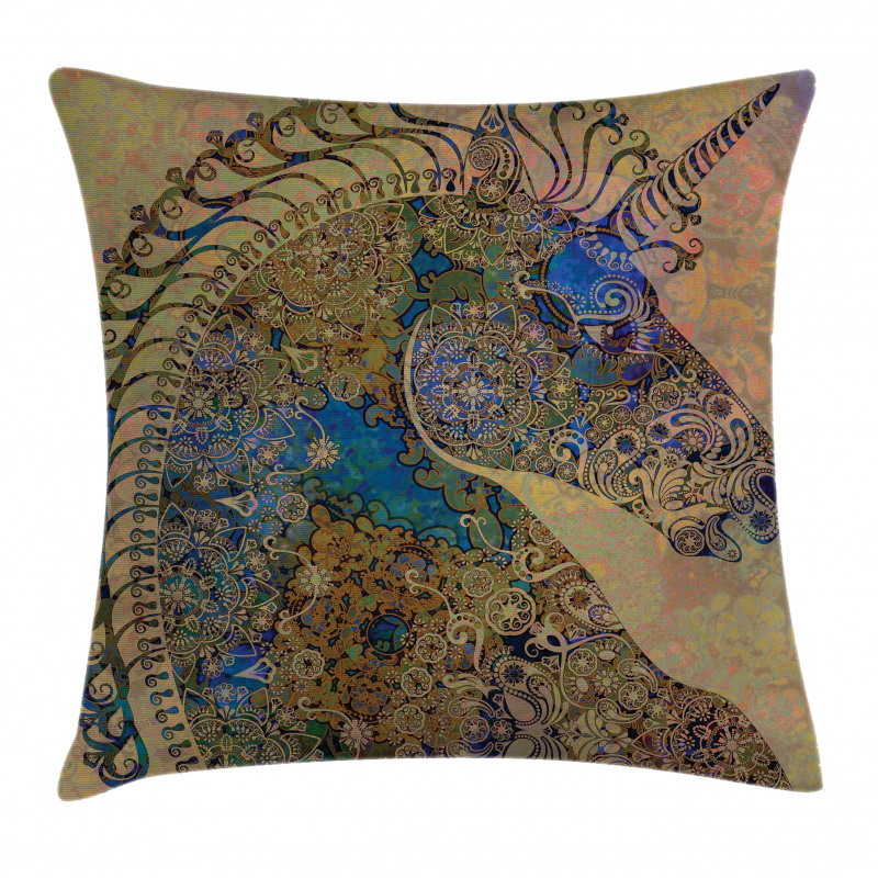 Mandala Pastel Pillow Cover
