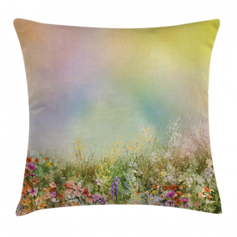 Spring Flower Nature Pillow Cover