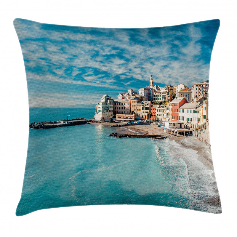 Seascape Ocean Coast Pillow Cover