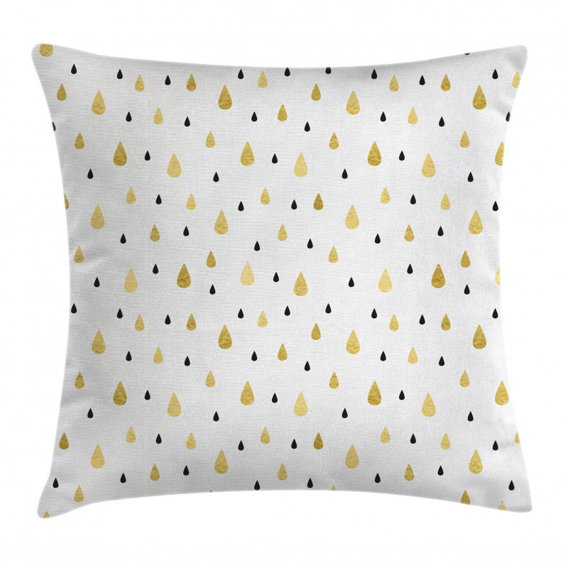 Raindrops Glimmer Pillow Cover