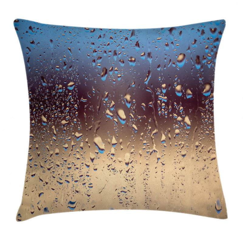 Rainy Day Window Effect Pillow Cover
