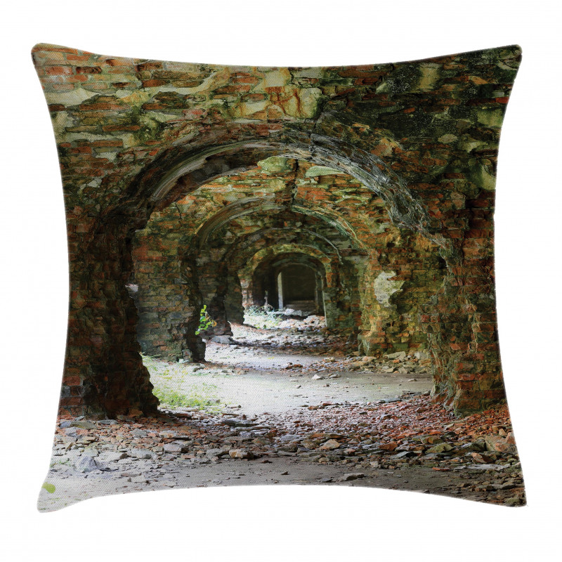 Medieval Tunnel Pillow Cover