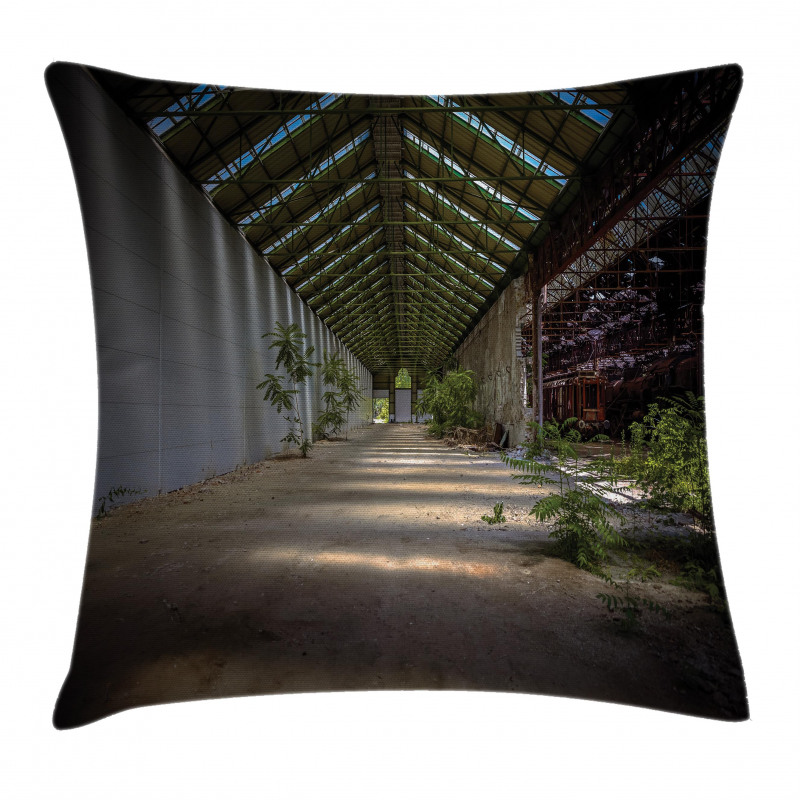 Abandoned Grunge Pillow Cover