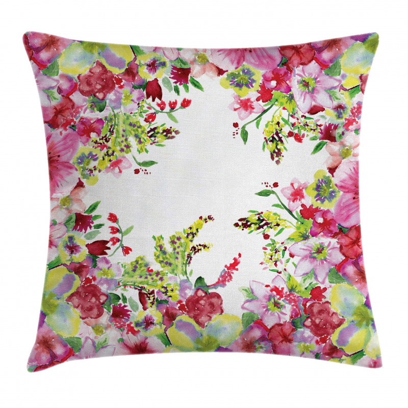 Summer Bud Spring Pillow Cover