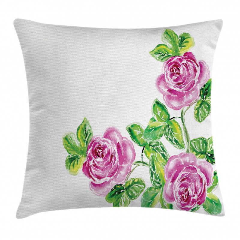 Roses Romance Pillow Cover