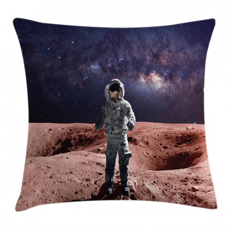 Spacewalk on Mars Outer Pillow Cover