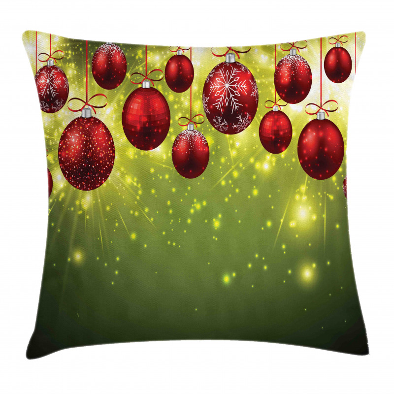 New Year Design Party Pillow Cover