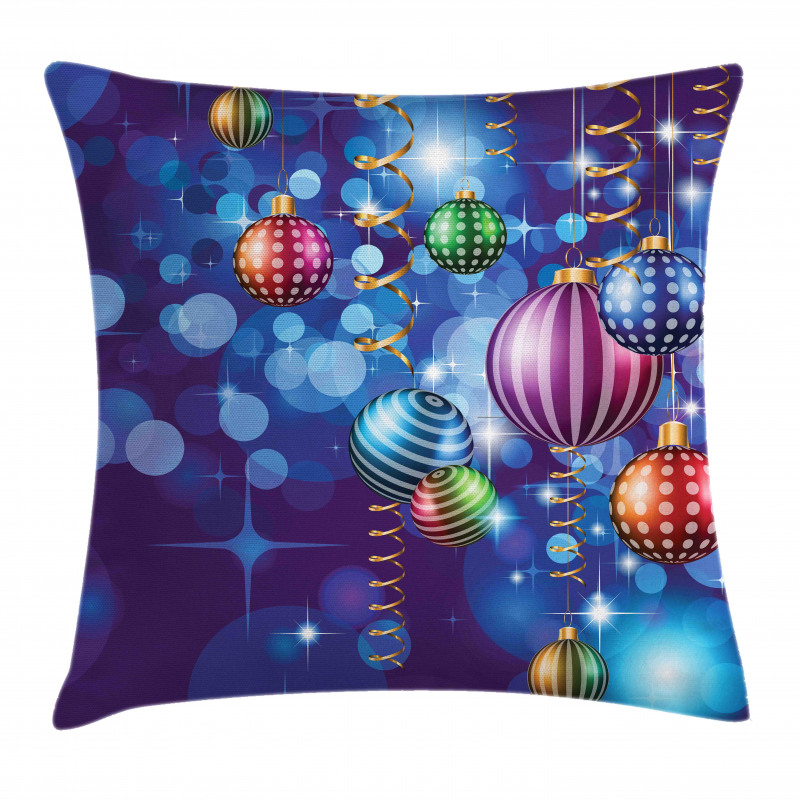 Happy New Year Party Pillow Cover