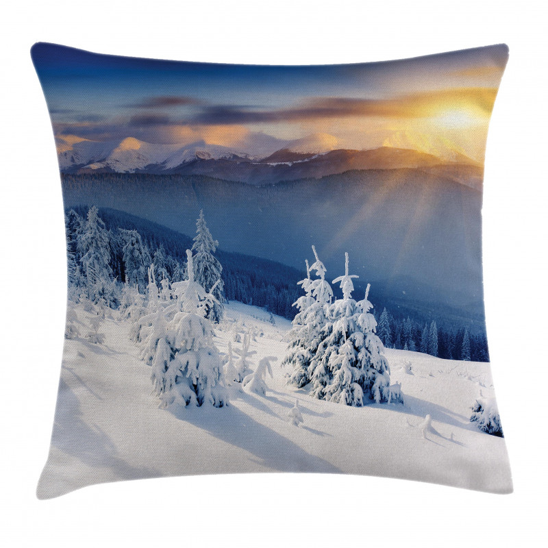 Tops Dramatic Sky Alpine Pillow Cover