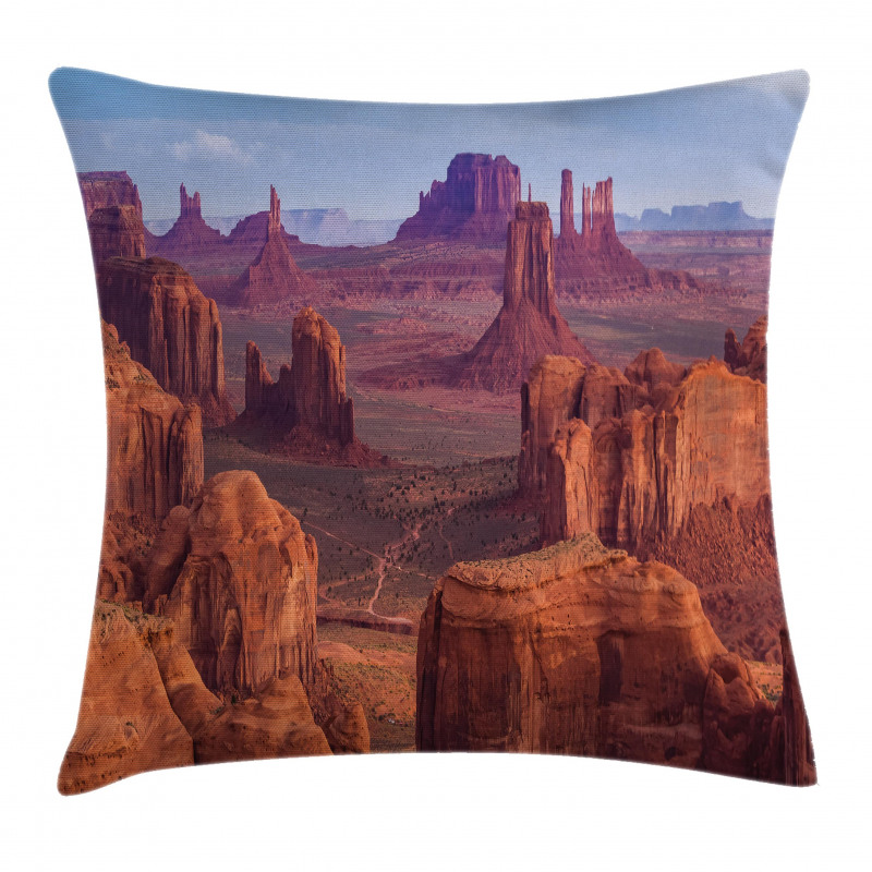 South American Scenery Pillow Cover