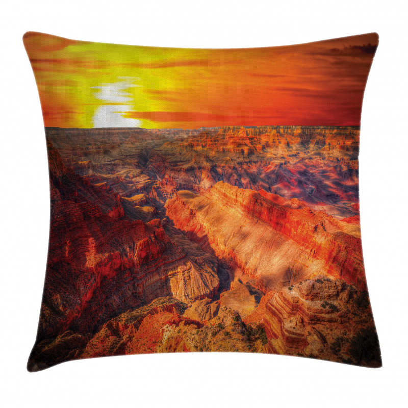 Grand Canyon Horizon Pillow Cover