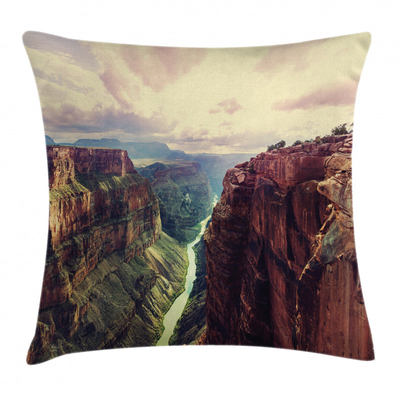 Grand Canyon River Pillow Cover