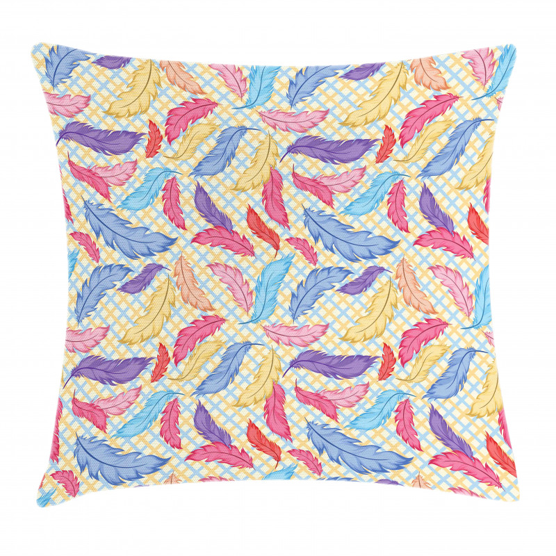 Colorful Checkered Pillow Cover