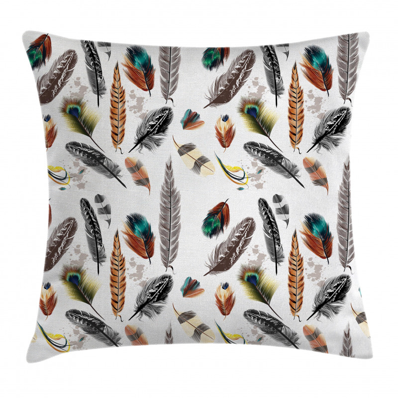 Vivid Feathers Vivid Art Pillow Cover
