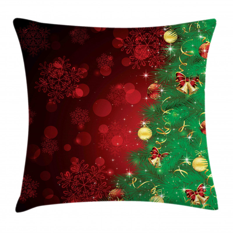 Jingle Bells Trees Pillow Cover