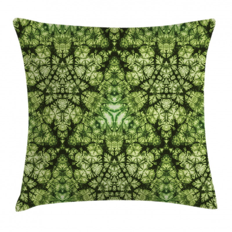 Tie Dye Effect Bohemian Art Pillow Cover