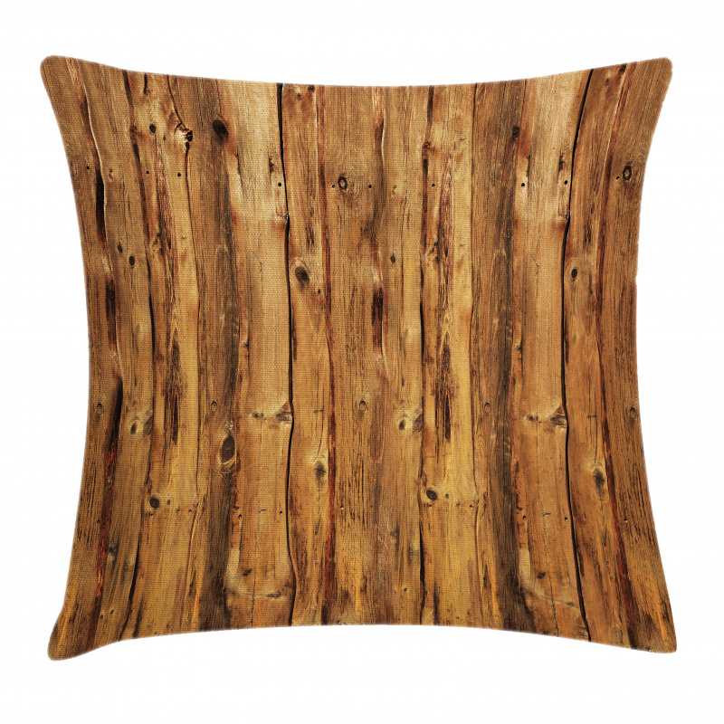 Wooden Forest Trees Art Pillow Cover