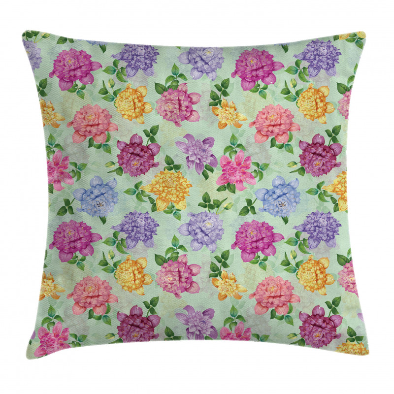 Floral Beauty Bridal Pillow Cover