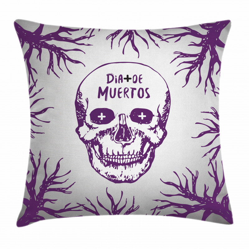 Spooky Gothic Halloween Pillow Cover