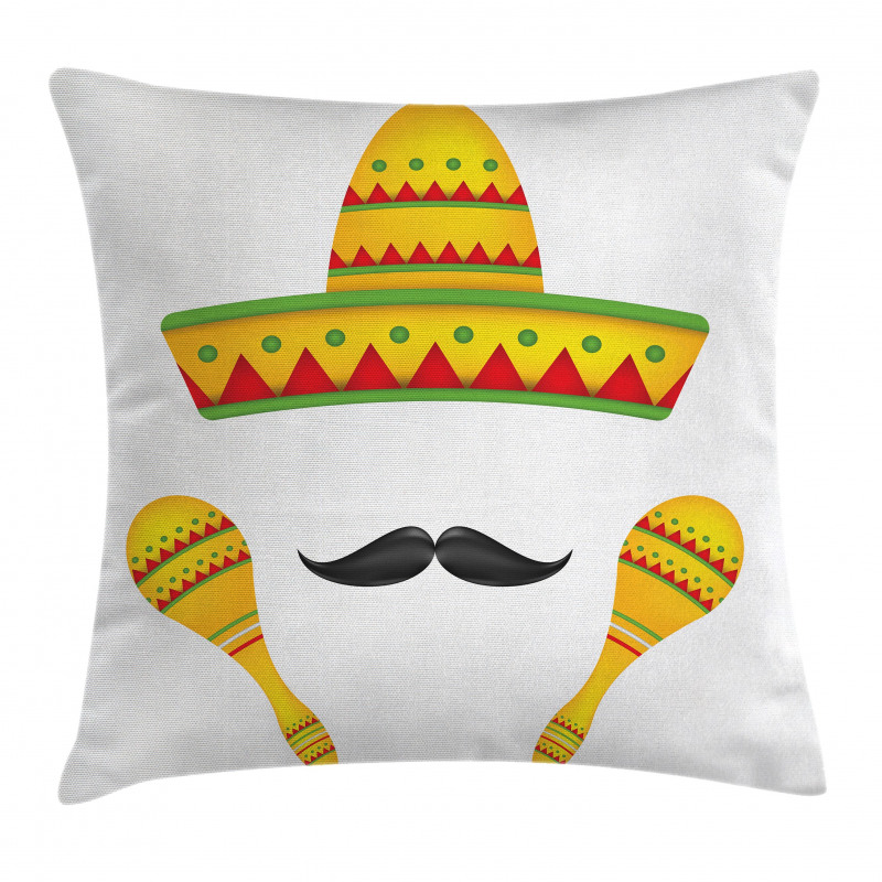 Famous Mexican Pillow Cover