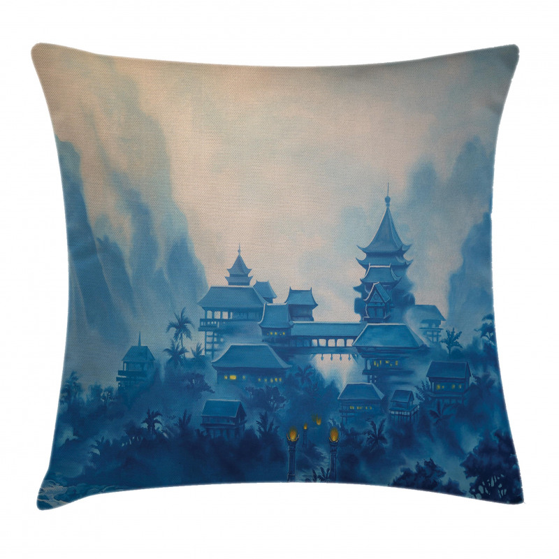 Chinese Night Pillow Cover