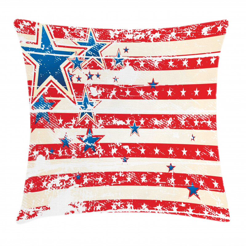 Star and Stripes Pillow Cover