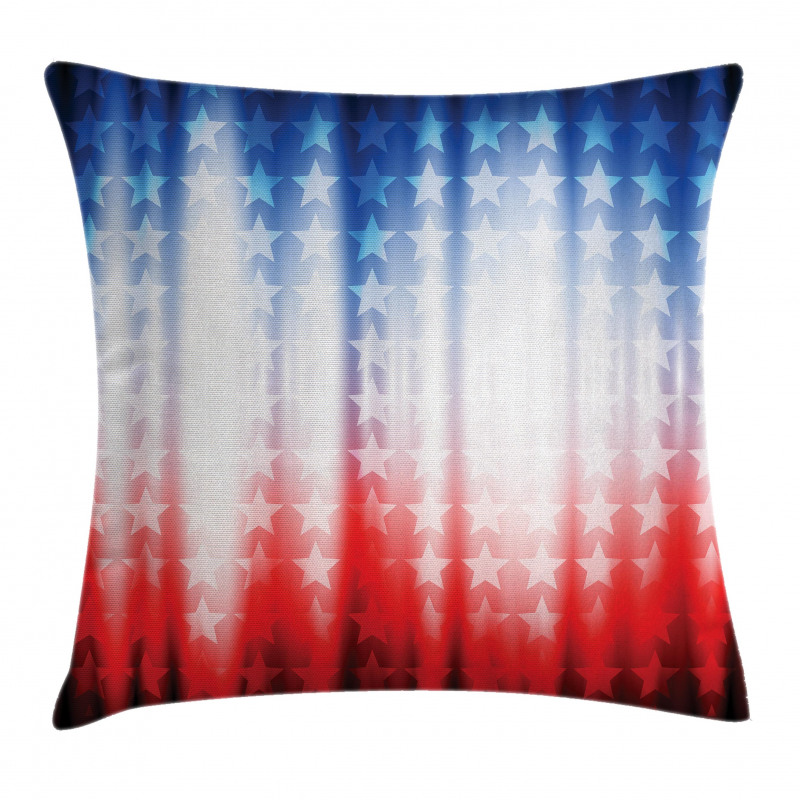 Abstract Digital Star Pillow Cover