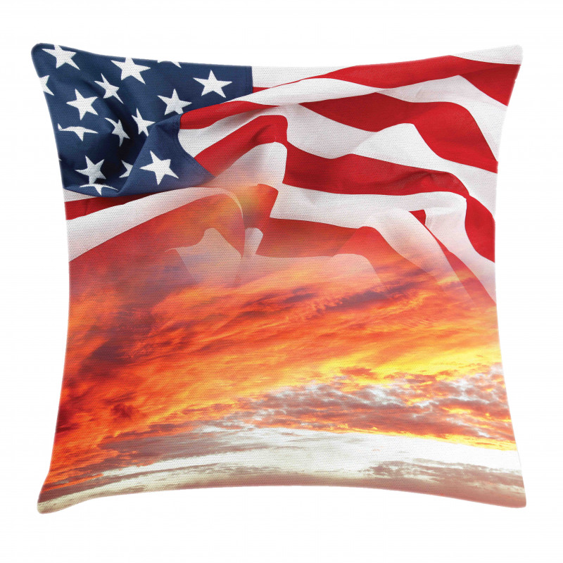 Skyline Clouds Pillow Cover