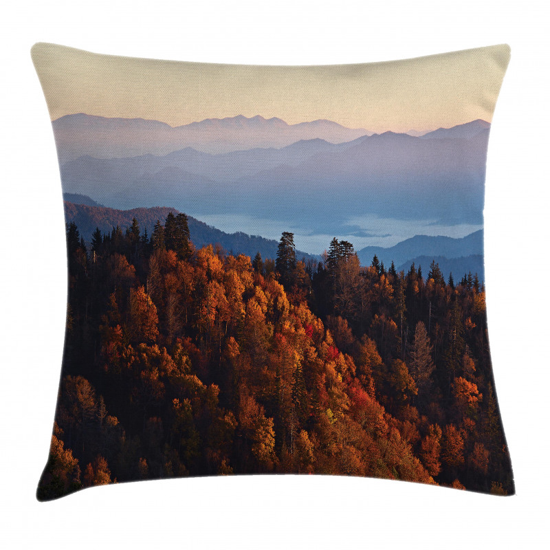 Sunrise Mountains Pillow Cover