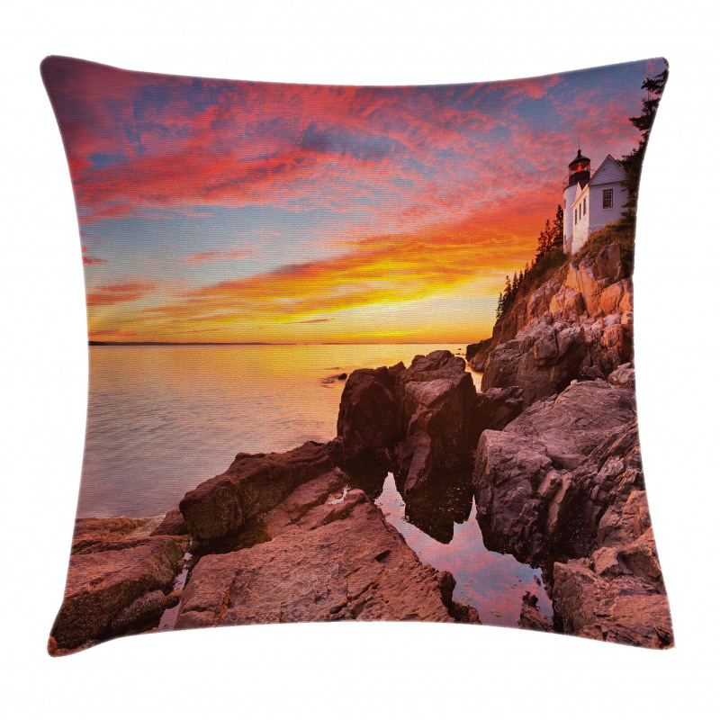 Harbor Sea Shore Sky Pillow Cover
