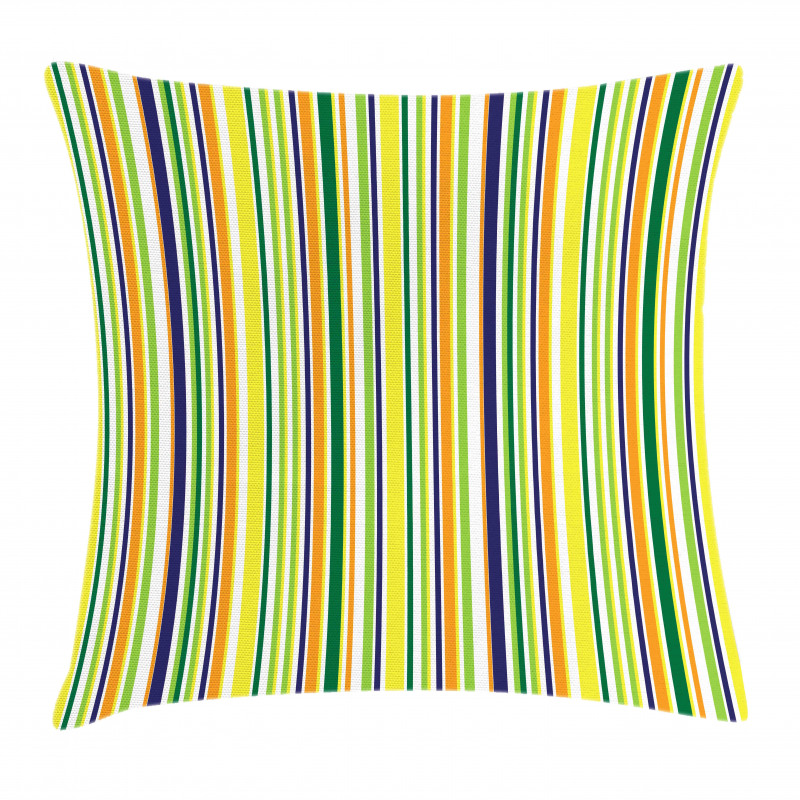 Vibrant Lines Pattern Pillow Cover