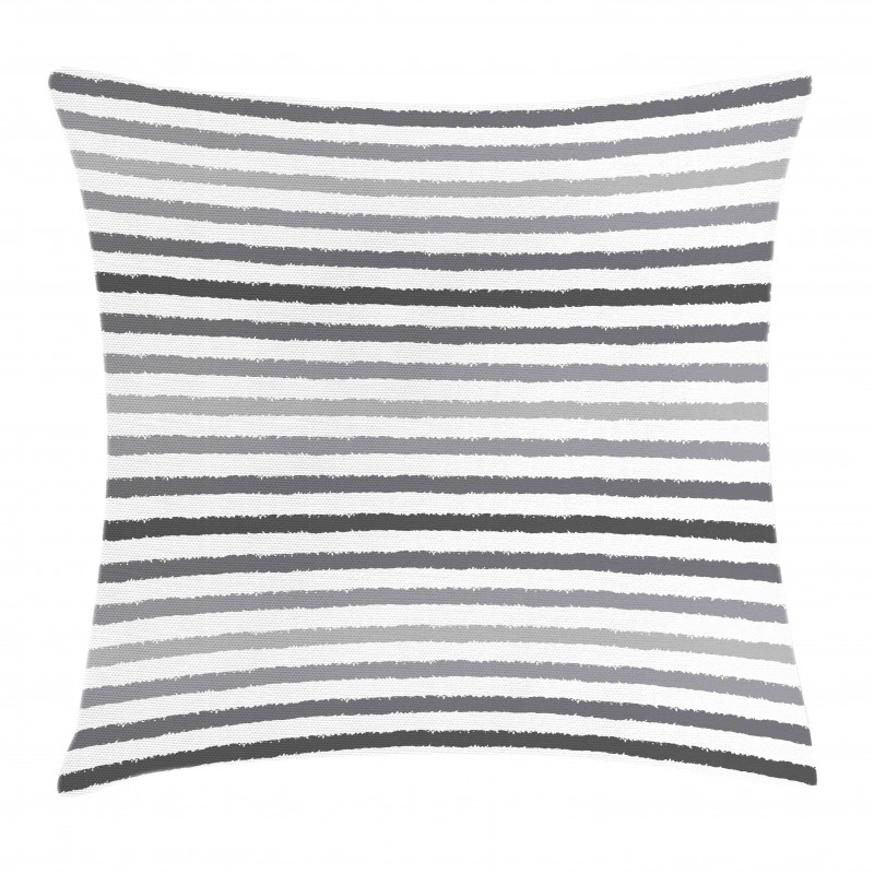 Grey and White Grunge Pillow Cover