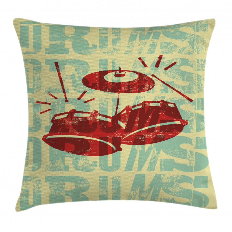 Groovy Rock Music Vibe Pillow Cover