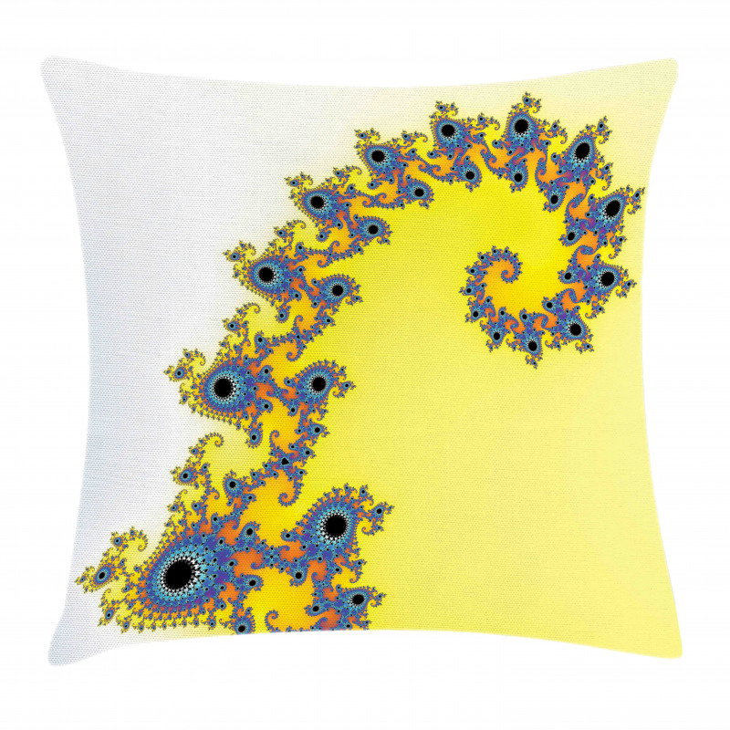 Trippy Seahorse Pattern Pillow Cover